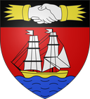 The Emblem of Drapeau Aux Serpents De La Martinique