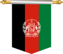 The Flag of Afghanistan Hanging Banner III