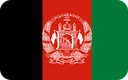 The Flag of Afghanistan Rounded Rectangle