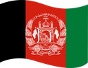 The Flag of Afghanistan Wavy I