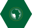 The Flag of African Union Hexagon I