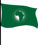 The Flag of African Union Pole Flag III