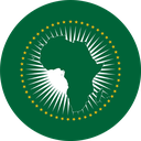 The Flag of African Union Round