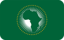 The Flag of African Union Rounded Rectangle