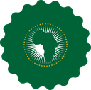 The Flag of African Union Scallop Circle