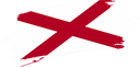 The Flag of Alabama Brushed