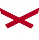 The Flag of Alabama Shielded II