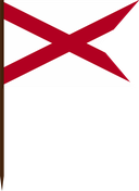 The Flag of Alabama V Cut