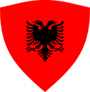 The Flag of Albania Shielded II