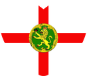 The Flag of Alderney Heart
