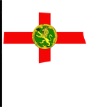 The Flag of Alderney Pole Flag III