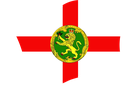 The Flag of Alderney Wavy II