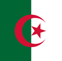 The Flag of Algeria Square