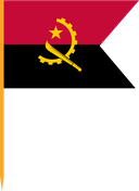 The Flag of Angola V Cut