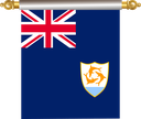 The Flag of Anguilla Hanging Banner IV