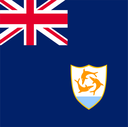 The Flag of Anguilla Square
