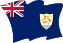 The Flag of Anguilla Wavy II