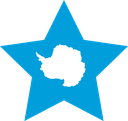 The Flag of Antarctica Star