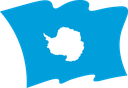 The Flag of Antarctica Wavy II