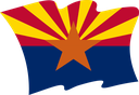The Flag of Arizona Wavy II
