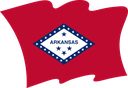 The Flag of Arkansas Wavy II
