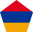 The Flag of Armenia Pentagon