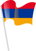 The Flag of Armenia Pole Flag I