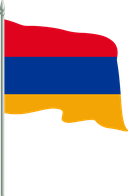The Flag of Armenia Pole Flag II