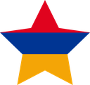 The Flag of Armenia Star