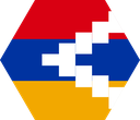 The Flag of Artsakh Hexagon I