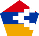 The Flag of Artsakh Pentagon