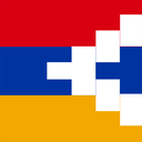 The Flag of Artsakh Square