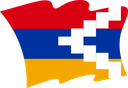 The Flag of Artsakh Wavy II