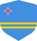 The Flag of Aruba Shielded I