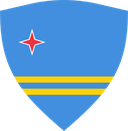 The Flag of Aruba Shielded II