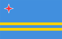 The Flag of Aruba