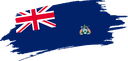 The Flag of Ascension Island Brushed
