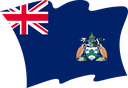 The Flag of Ascension Island Wavy II