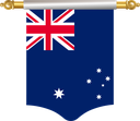 The Flag of Australia Hanging Banner I