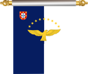 The Flag of Azores Hanging Banner IV