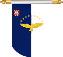The Flag of Azores Hanging Banner II