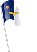The Flag of Azores Pole Flag I