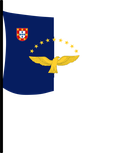 The Flag of Azores Pole Flag III
