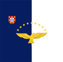 The Flag of Azores Square