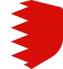 The Flag of Bahrain Shielded I