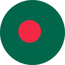 The Flag of Bangladesh Round