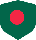The Flag of Bangladesh Shielded I