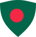 The Flag of Bangladesh Shielded II