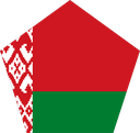 The Flag of Belarus Pentagon