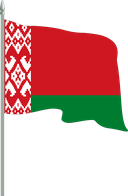 The Flag of Belarus Pole Flag II